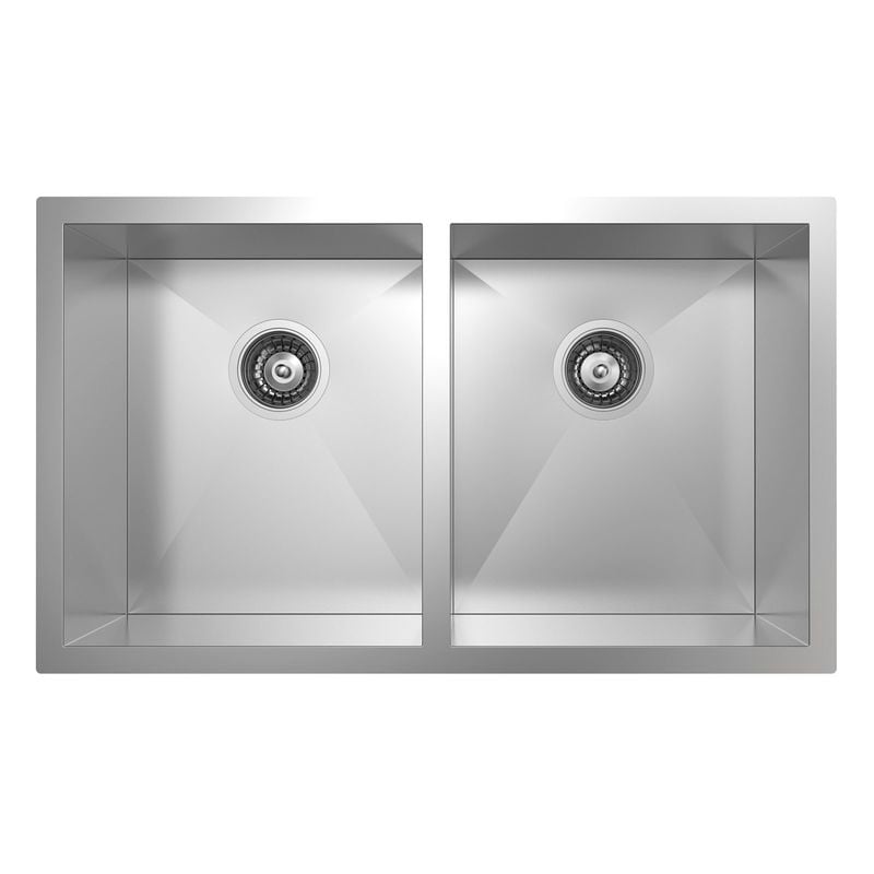 Mondella Rococo Square Double Bowl Sink