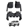 AUSGO 7D Car Floor Mats for Toyota Land Cruiser Prado 150 Series 7-Seat 2009-2024 (Auto Trans) All-Weather Floor Liners