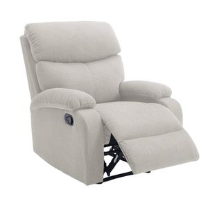 Giselle Boucle Recliner Chair - Beige
