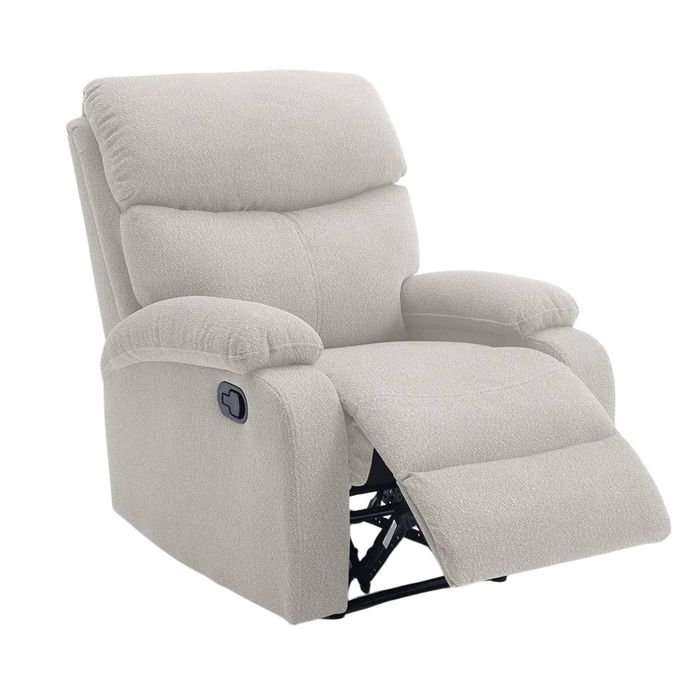 Giselle Boucle Recliner Chair - Beige