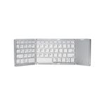Folding Bluetooth Wireless Keyboard with Touchpad