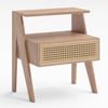 Rattan Cane Bedside Table