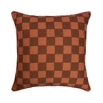 Marquee 45cm Dusted Grey Check Cushion