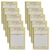 10pc Spirax 556 Delivery Book Spiral Office Notebook Writing Stationery 50-pages