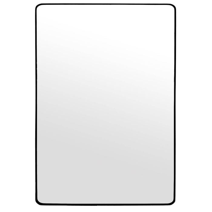 Elegant Collections Metal Rectangle Mirrors - Gold Free Standing