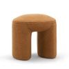 Remi Round 47cm Teddy Rust Ottoman Stool