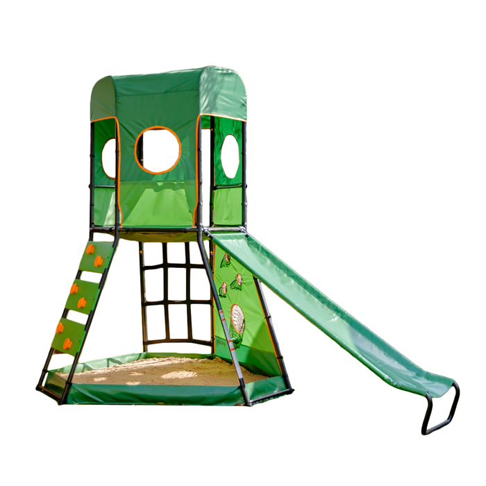 Climbing Frame with Slide & Sandpit