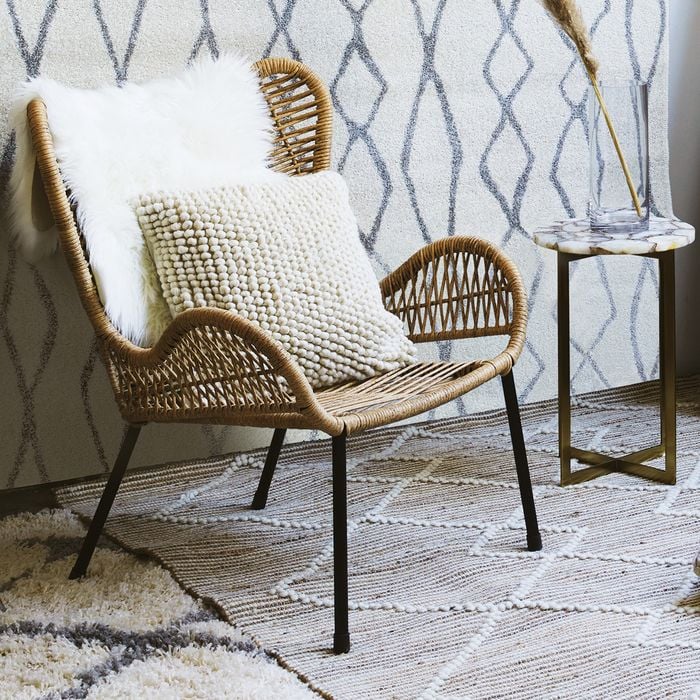 Mimosa Wicker Butterfly Chair - 1 Seater