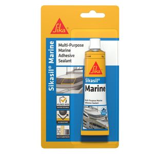 Sika 75g Neutral Sikasil Marine Multipurpose Marine Adhesive Sealant
