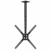Barkan 13" - 77" Black 3 Movement TV Ceiling Mount, Full Motion