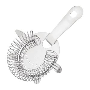 Olympia Hawthorne Strainer 4 Prong Stainless Steel Cocktail Bar Tool 118x197mm