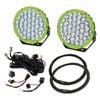 Hulk Round LED Off-Road Vehicle Driving Light Pair Kit 9inch