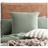 Renee Taylor Comfort T’s Organic Cotton Jersey European Pillowcase Olive