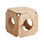 Natural Siganture Single Raw Nature Kitten Stool
