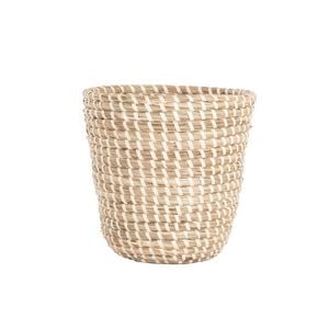 Astin Sinclair 250 x 250mm Tapered Seagrass Med Natural Basket Planter