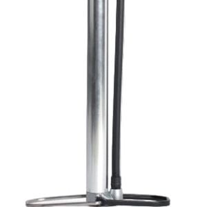 Zefal Profil Travel Floor Pump Silver/black