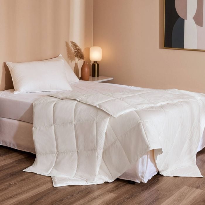Bedding Co. 2x All Season Organic Bamboo Quilt Breathable Single