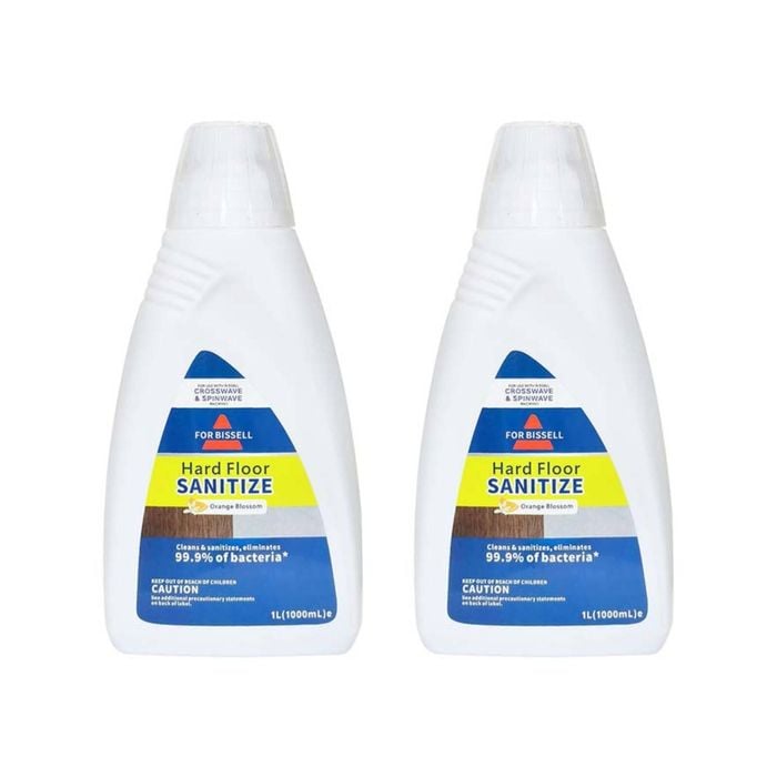 iDeer Life [2PK] Hard Floor Sanitize Formula or Bissell CrossWave SpinWave - 1L