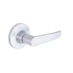 Schlage Satin Chrome Regent Series Jupiter Dummy Lever