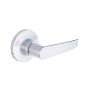 Schlage Satin Chrome Regent Series Jupiter Dummy Lever