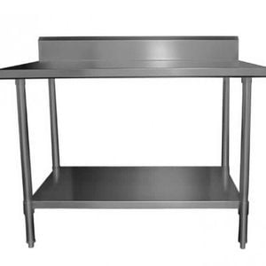 WORK BENCH WITH SPLASH BACK WTS7 W1200 X D700 X H900 WTS712B