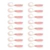 2x 8PK 2.5In Rapala Crush City Soft Plastic Curly Tail Lures - Bubblegum UV