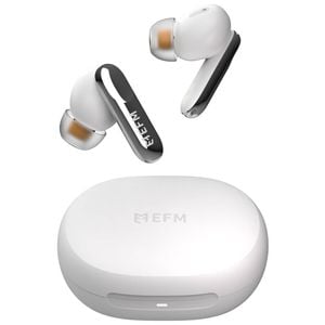 Efm Chicago Tws Earbudswith Advanced Active Noise Cancelling - White
