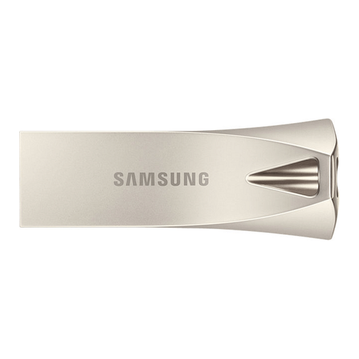 Samsung 128GB USB Flash Drive BAR Plus - Champagne Silver [MUF-128BE3/APC]