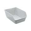 Paws and Claws 61 x 45 x 25cm Grey Deep Cat Litter Tray