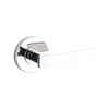 Lane 65mm Polished Chrome Indigo Round Passage Leverset