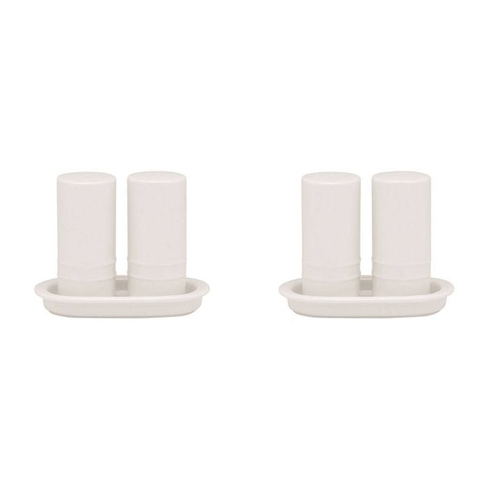 2PK Ecology Signature Porcelain Kitchen Salt & Pepper Set