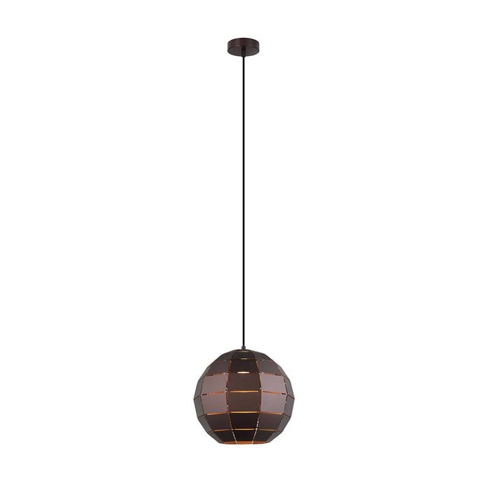 CLA Lighting ARMIS Iron Tiled Pendant Light White/Gold/Coffee Tiled Wine Glass - Coffee