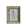 Willow & Silk Handmade 24cm Blue/ Whitewash '5x7' Photo Frame