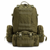 Elora 4-in-1 Tactical Hiking Backpack Outdoor Military Molle 3-day Camping Bag