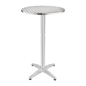 Bolero Poseur Table Stainless Steel 600mm - Cafe Tables (U502)