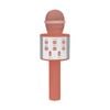 Laser Wireless Karaoke Microphone in Sunset Coral