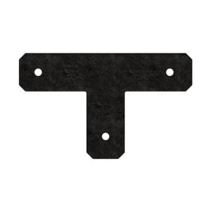 Simpson Strong-Tie 350 x 210 x 75mm Black Outdoor Accents Strap Tie T Plate