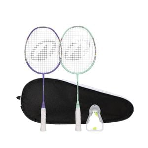 Decathlon - Kid Racket Br 190 Sensation Kid Set Green Purple - One Size