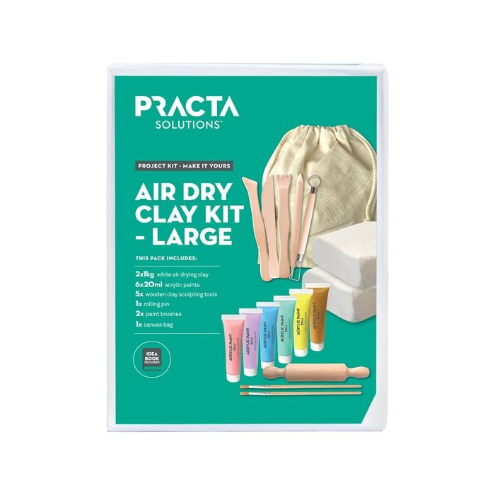 Practa Large Air Drying Clay Project Kit