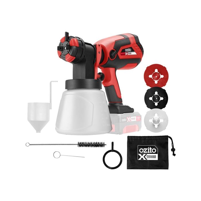 Ozito PXC 18V Cordless Outdoor Paint Spray Gun - Skin Only