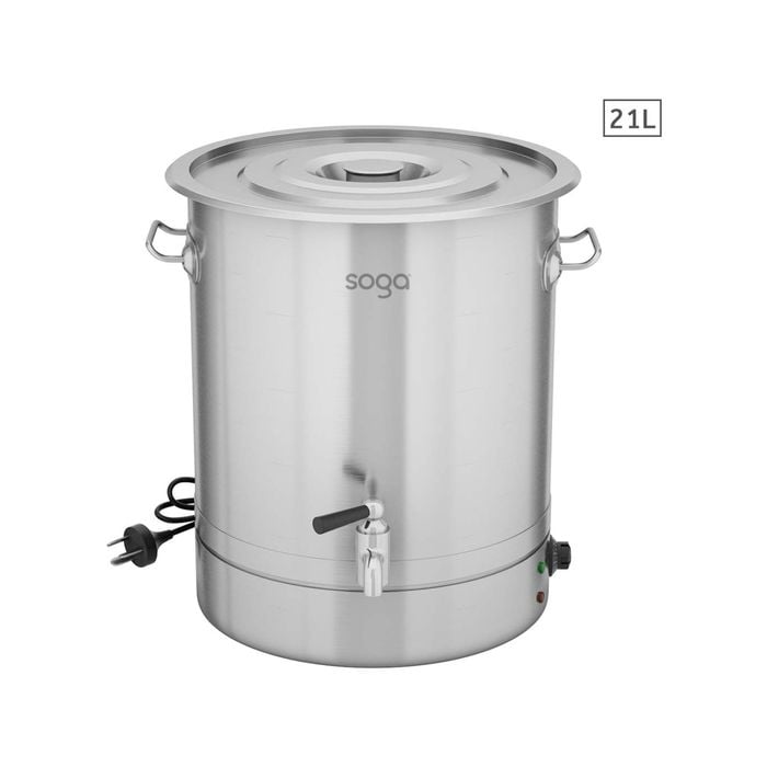 SOGA 21L Stainless Water Boiler – 2200W