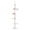 i.Pet 290cm Cat Tree Kitten Beige