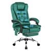 ALFORDSON Massage Office Chair Heated Seat Velvet Green
