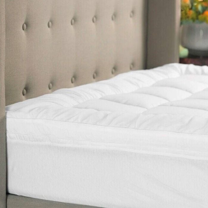 Sheraton Luxury Fitted 800 Gsm Mattress Topper King Bed
