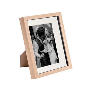 Nicola Spring Shadow Box Frame - 8 x 10" with 5 x 7" Mount - Light Wood