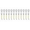 12pc Laguiole Etiquette 15.5cm Stainless Steel Teaspoon - Ivory