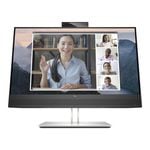 HP E24mv G4 23.8" FHD IPS Eye Ease Height Adjustable Monitor Black, Silver [169L0AA]