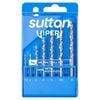 Sutton Tools 1.5mm - 6.0mm Viper Metric Drill Bit Refill Set 7 Piece