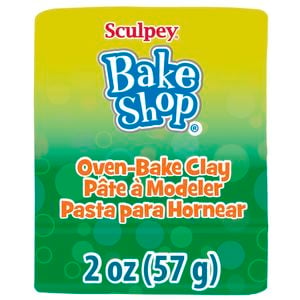 Sculpey 57g Green Bake Shop Clay