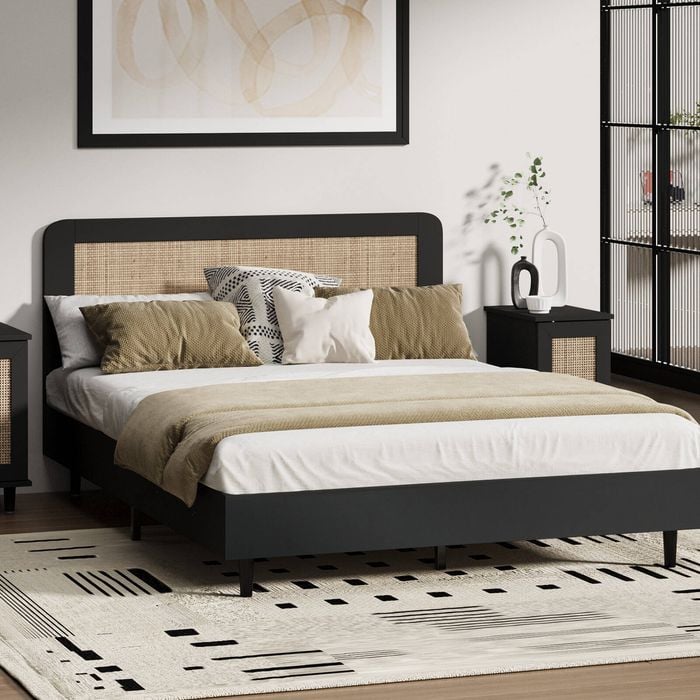 Oikiture Bed Frame Double